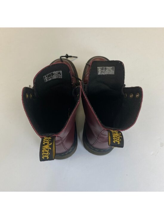 Dr. Martens Boots Cherry  AIRWAIR Combat Style Women\'s  Size 7 U.S. Style AW004 main image 9